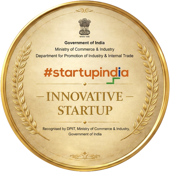 Imds recognised as an Innovative Startup by Startup India, DPIIT, Ministry of Commerce & Industry, Government of India