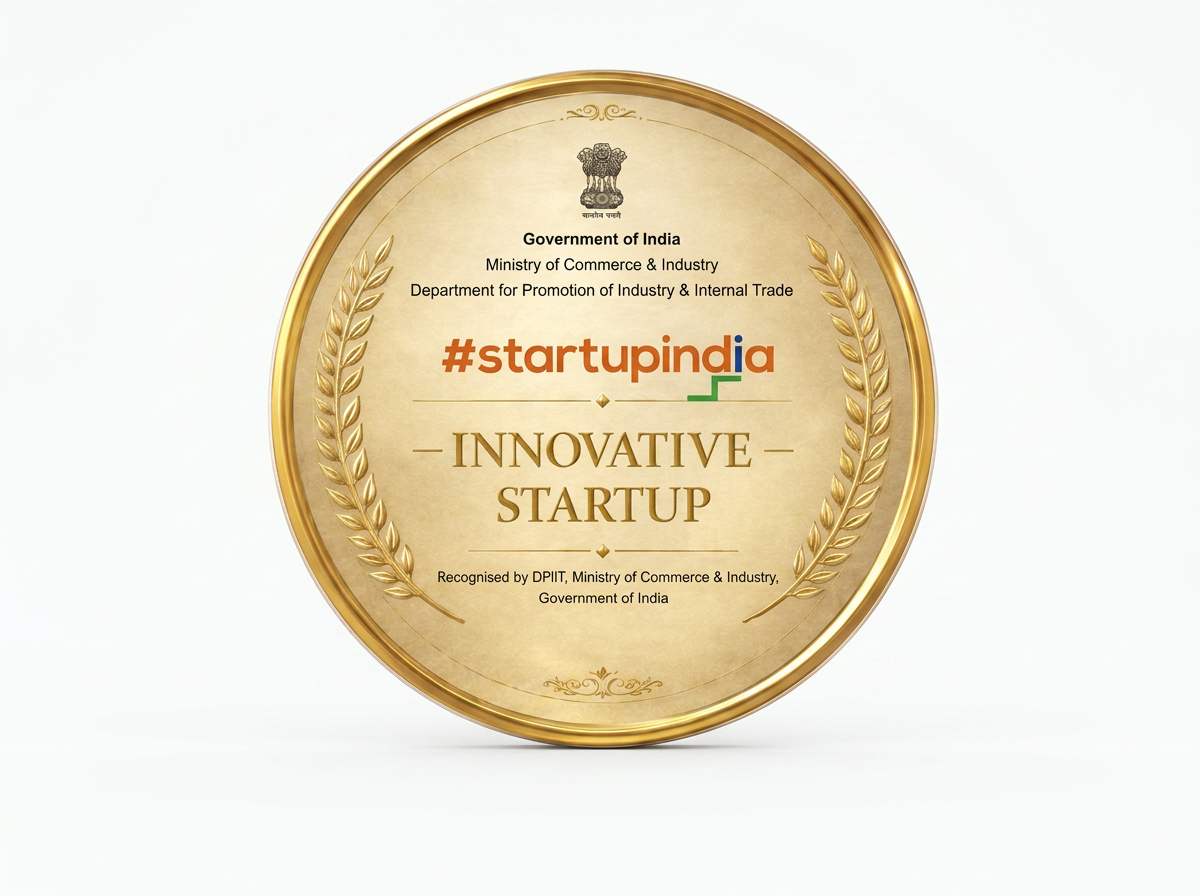 IMDS recognised as an Innovative Startup by Startup India, DPIIT, Ministry of Commerce & Industry, Government of India